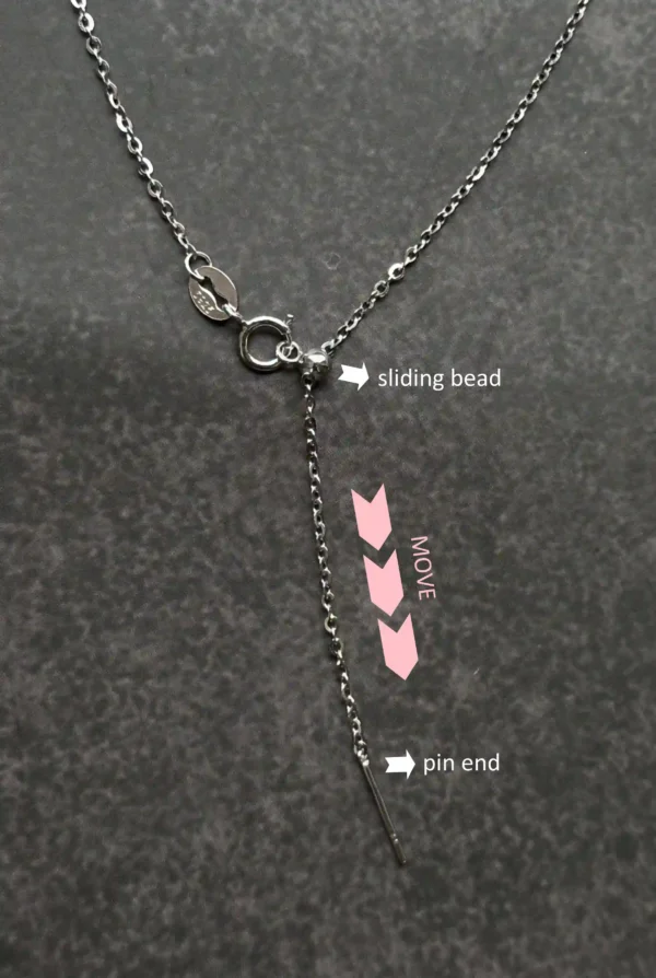 Adjustable Sterling Silver Chain - Raffie Pearls