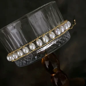 Pearl Bracelet Wedding Essential | Freshwater Pearl Bracelet - raffiepearls45