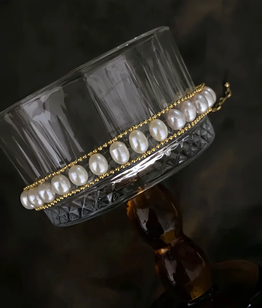 Pearl Bracelet Wedding Essential | Freshwater Pearl Bracelet - raffiepearls45