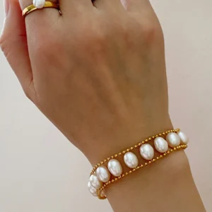 Pearl Bracelet Wedding Essential | Freshwater Pearl Bracelet