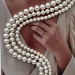 Large Pearl Necklace – AA+ Freshwater Pearls in 3 Sizes - raffiepearls34