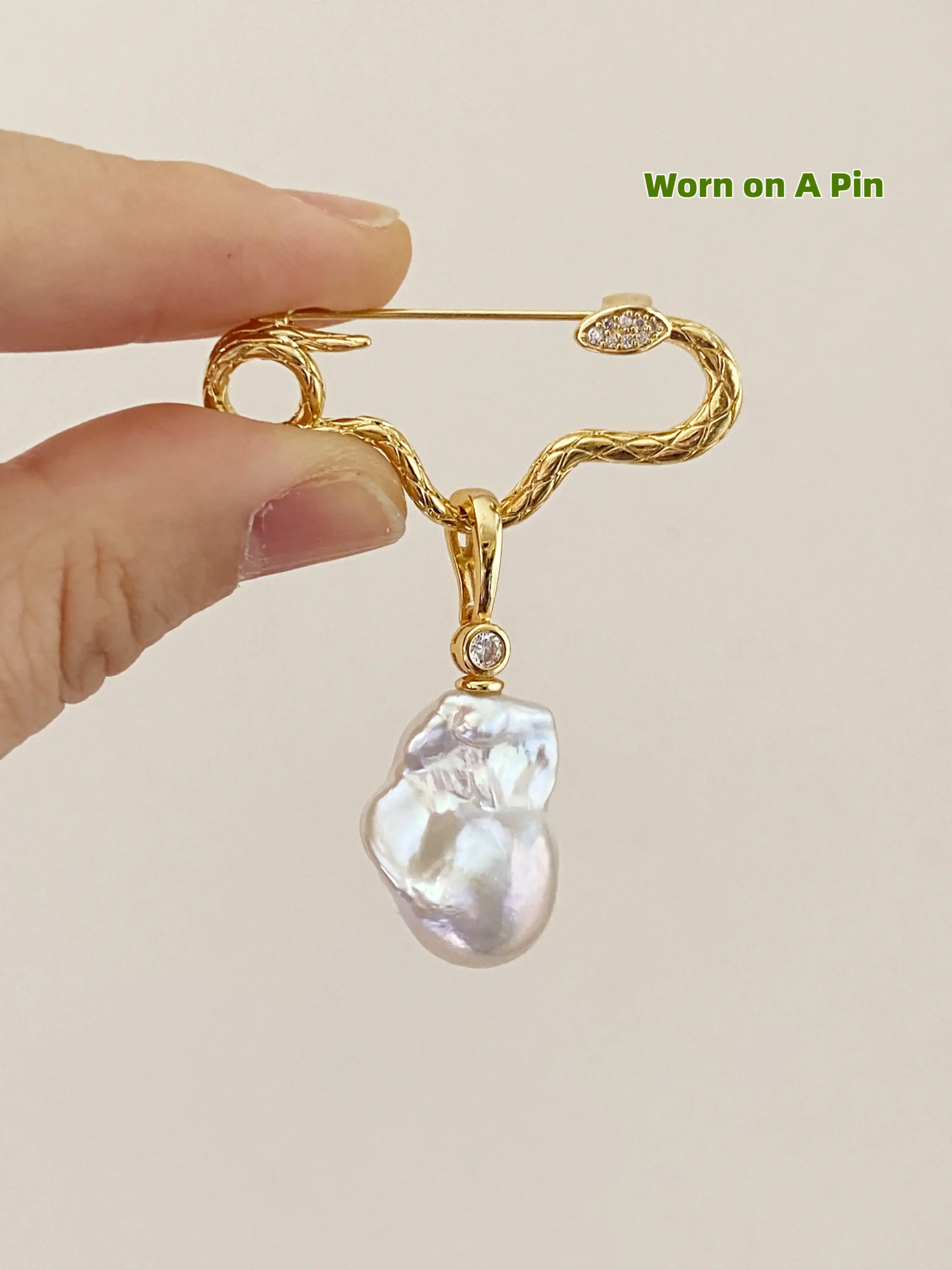 Choker with a Pearl – Silk Ribbon Necklace with Baroque Pearl Pendant - raffiepearls14