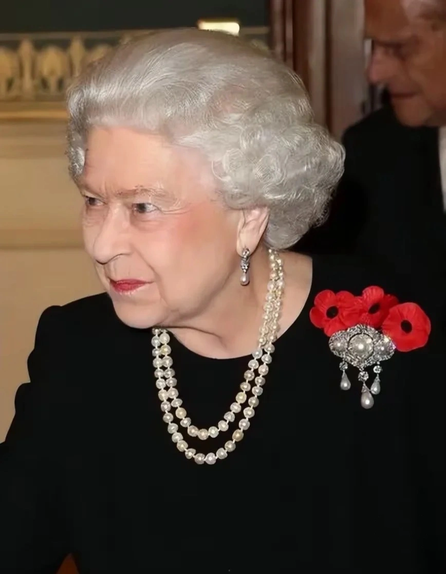 The Late Queen Elizabeth II & Her Natural Pearls