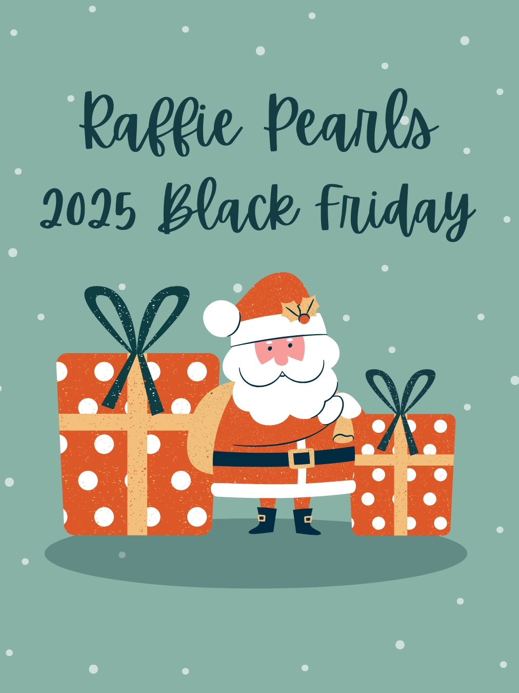 Raffie Pearls 2025 Black Friday Find Santa