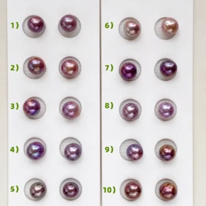 Not Flawless - But Stunning | Natural Colored Pearl Earrings 7-8mm
