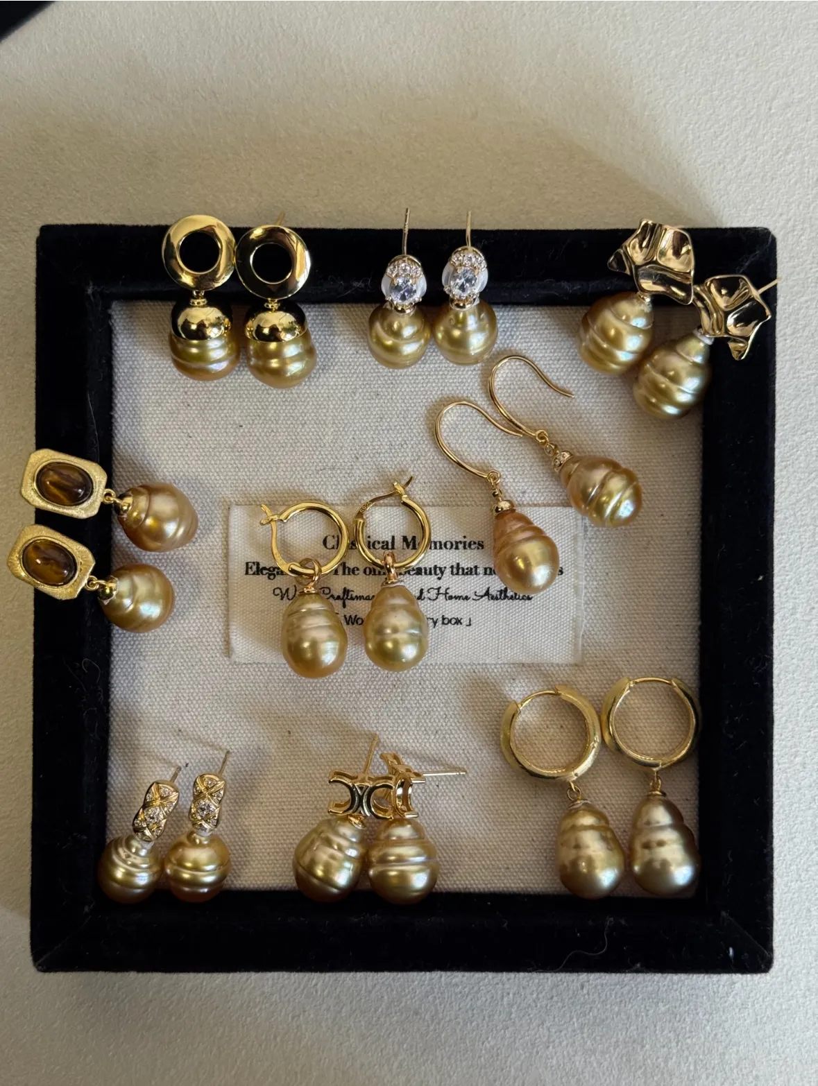 Golden South Sea Baroque Pearls