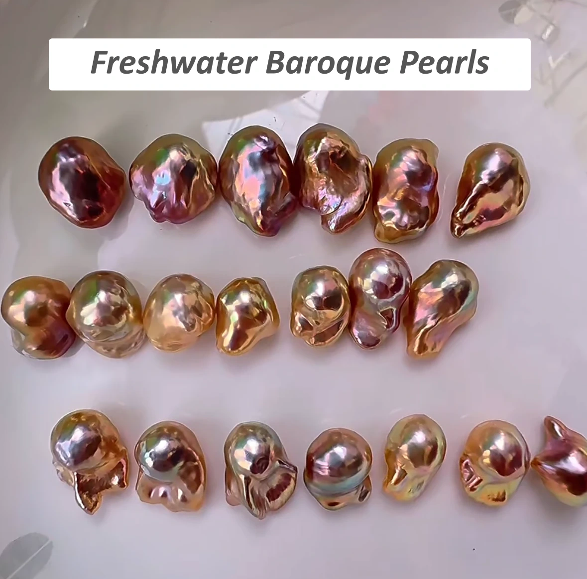 Freshwater Baroque Pearls