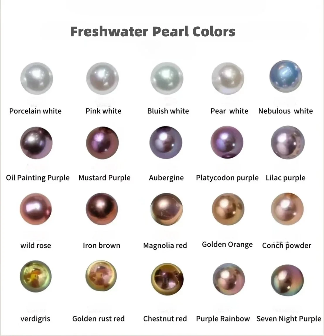 Shell Pearl Color What Colors Are Pearls? Natural Pearl Colors Explained