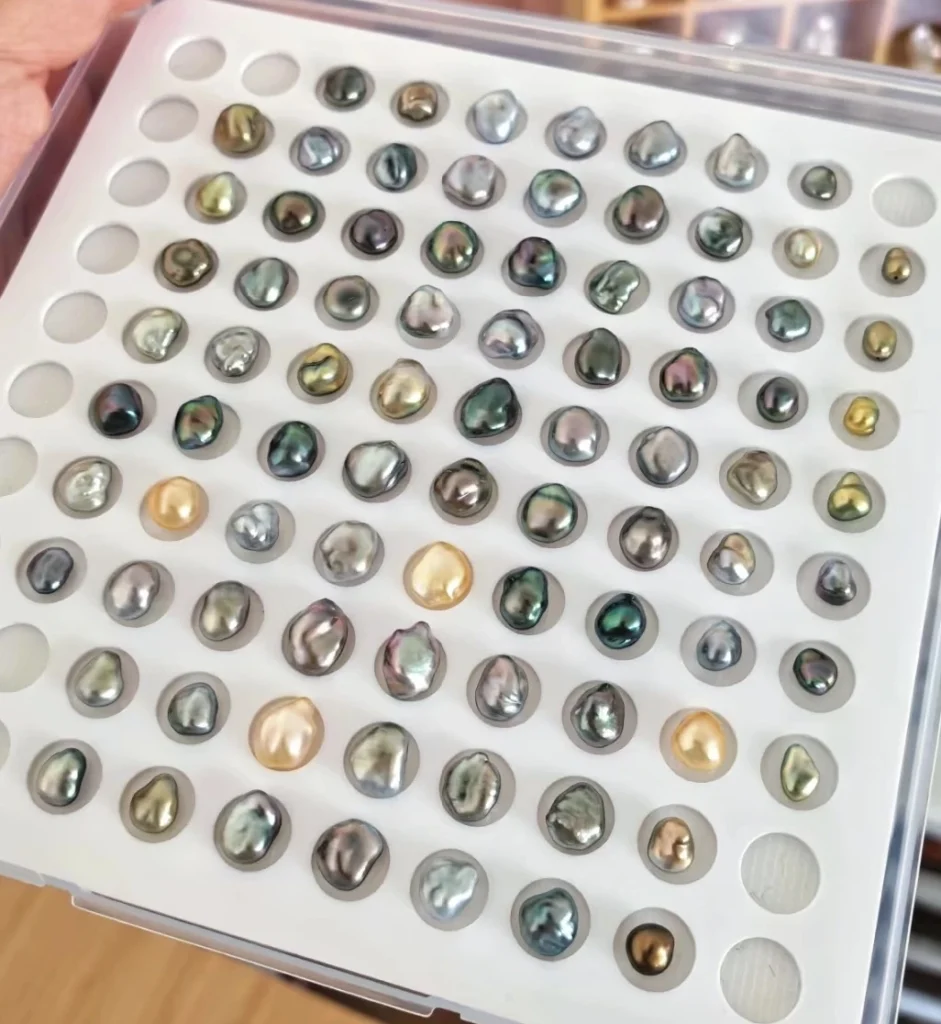 Keshi pearl collection
