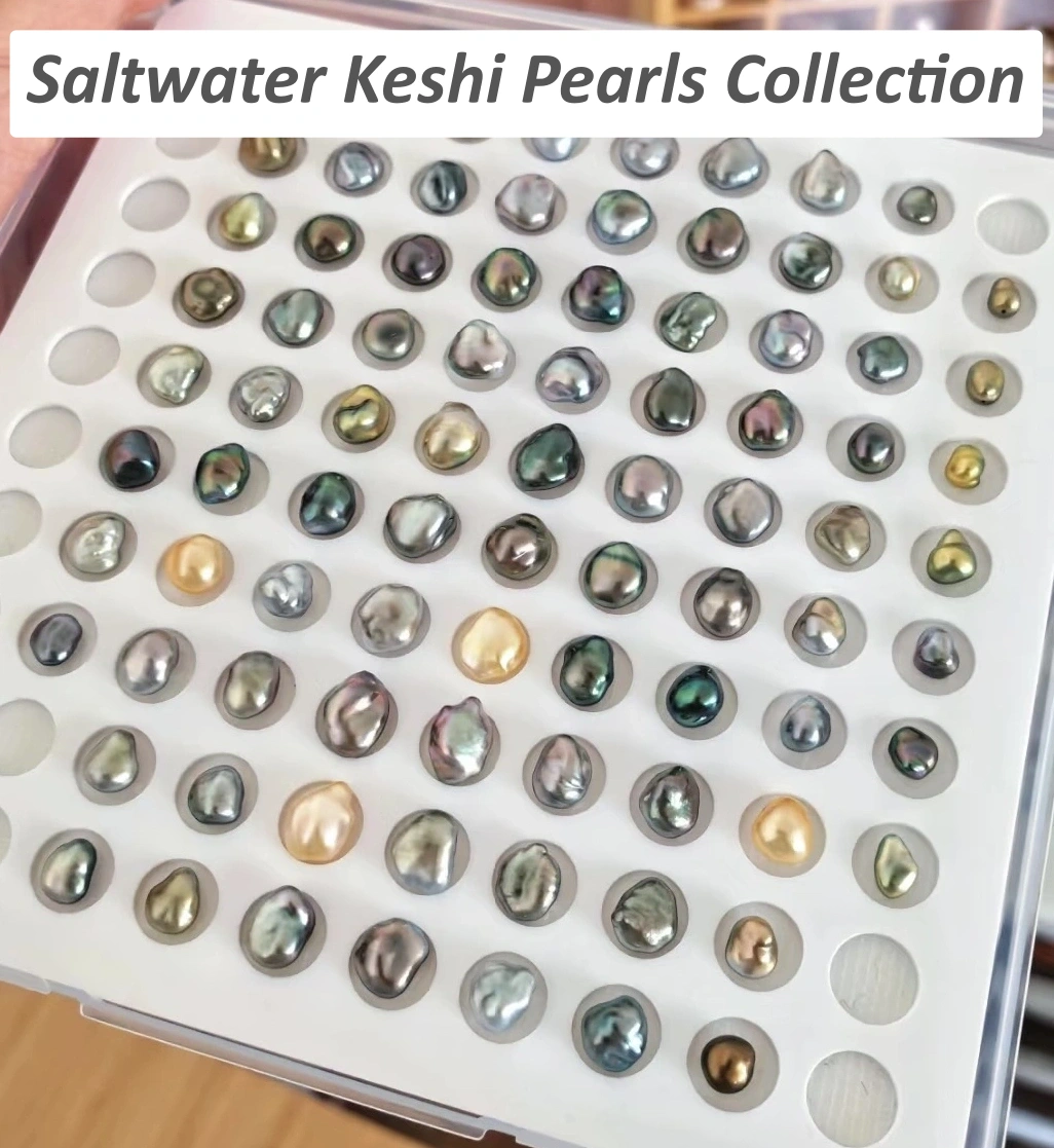 Saltwater Keshi Pearls Collection