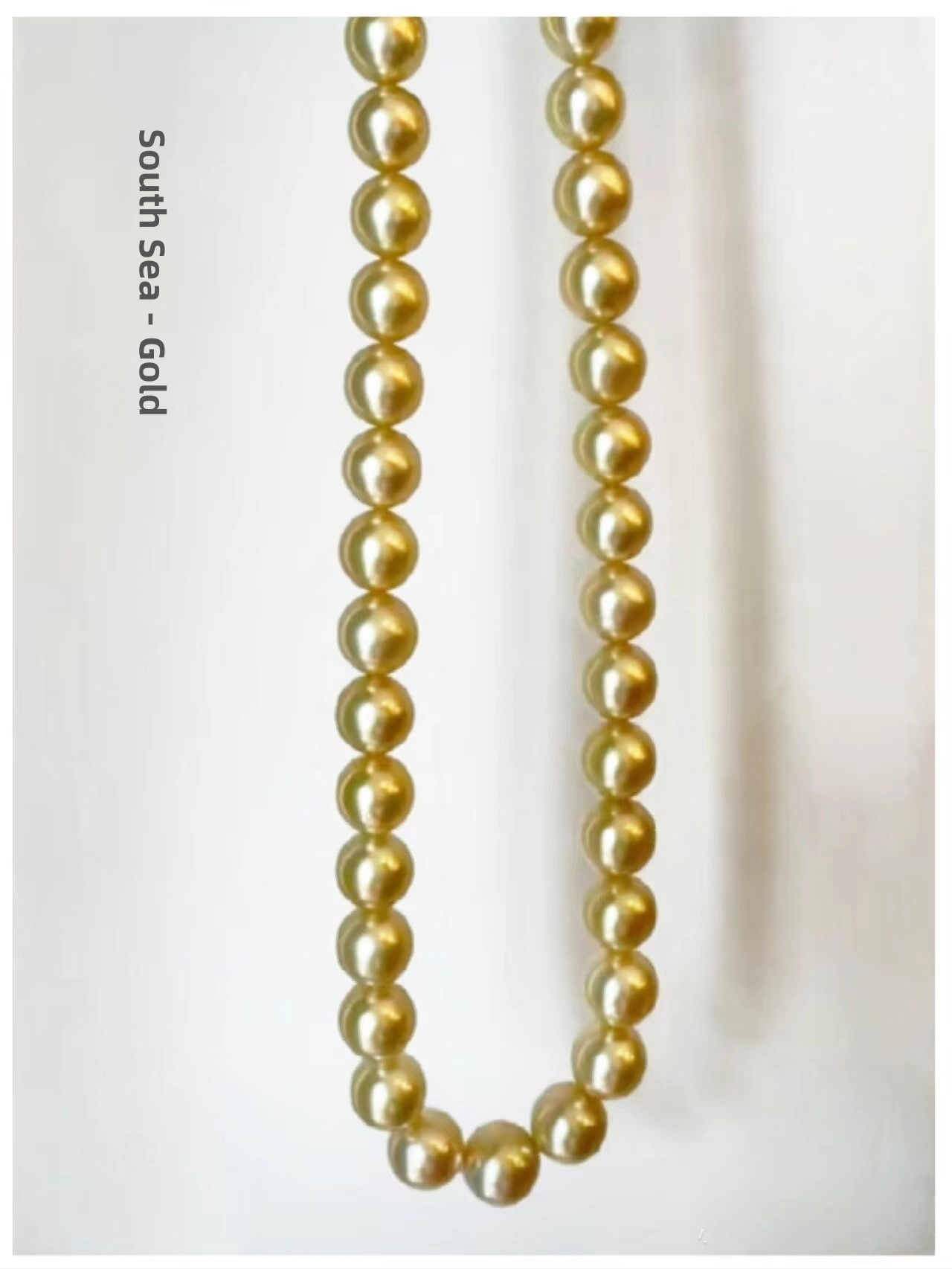 South Sea pearls in gold