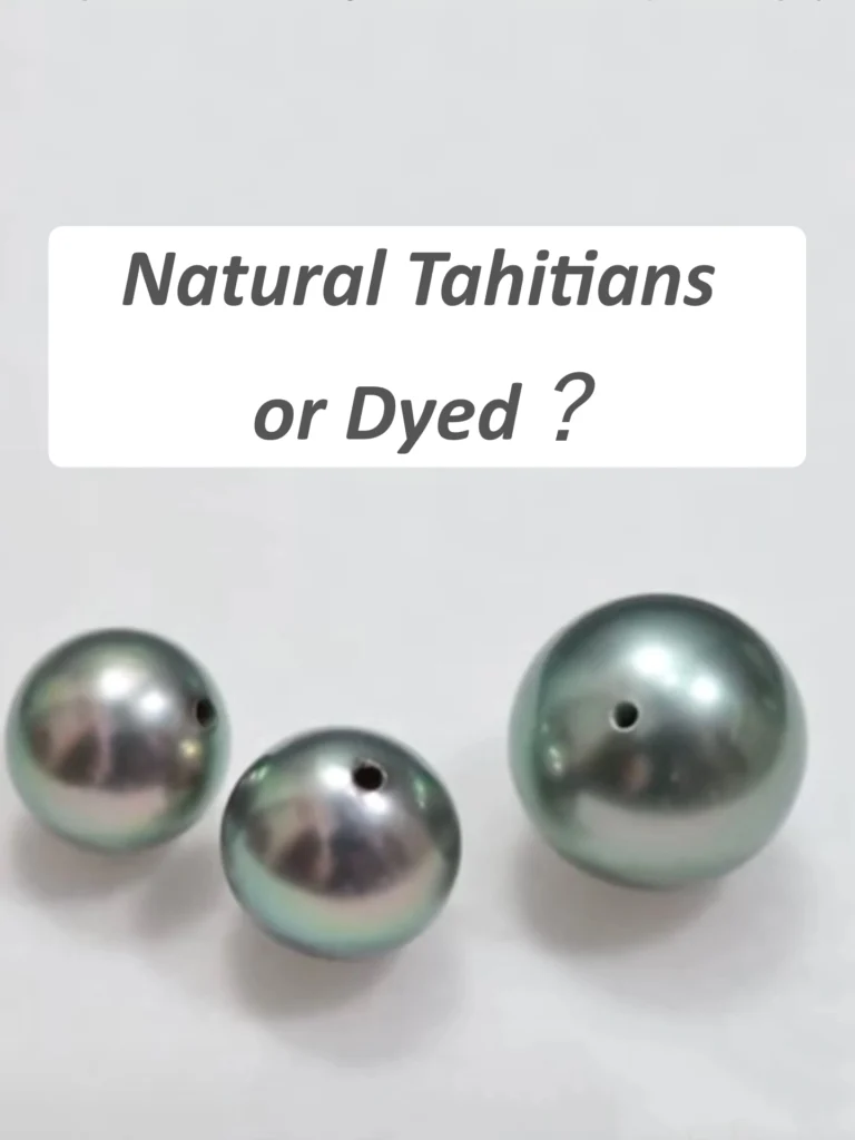 Dyed Pearls Identification Case
