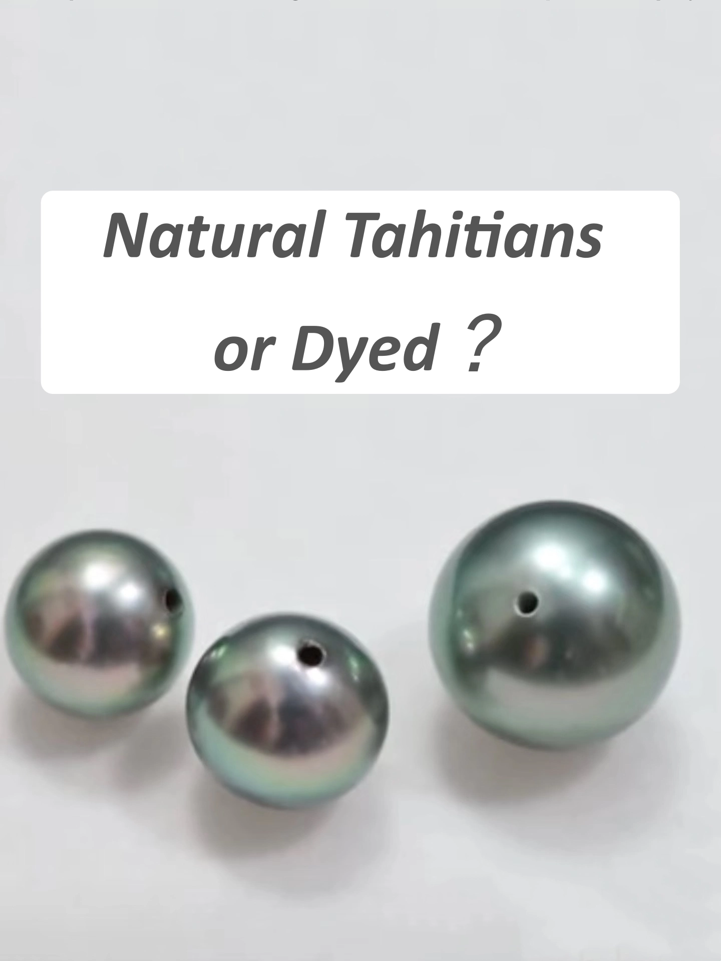 Dyed Pearls Identification Case