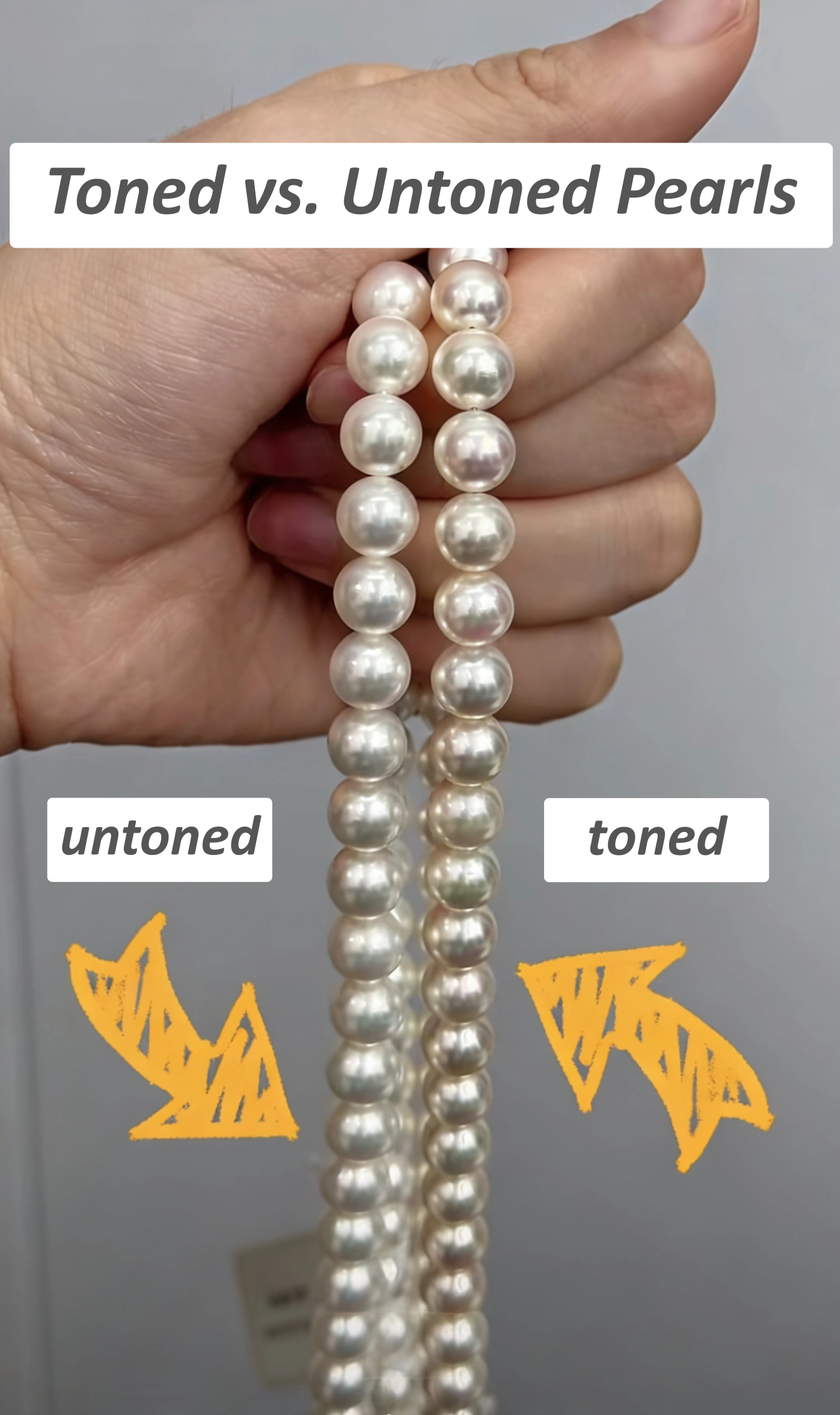 Toned Pearls: Subtle Pearl Color Enhancement