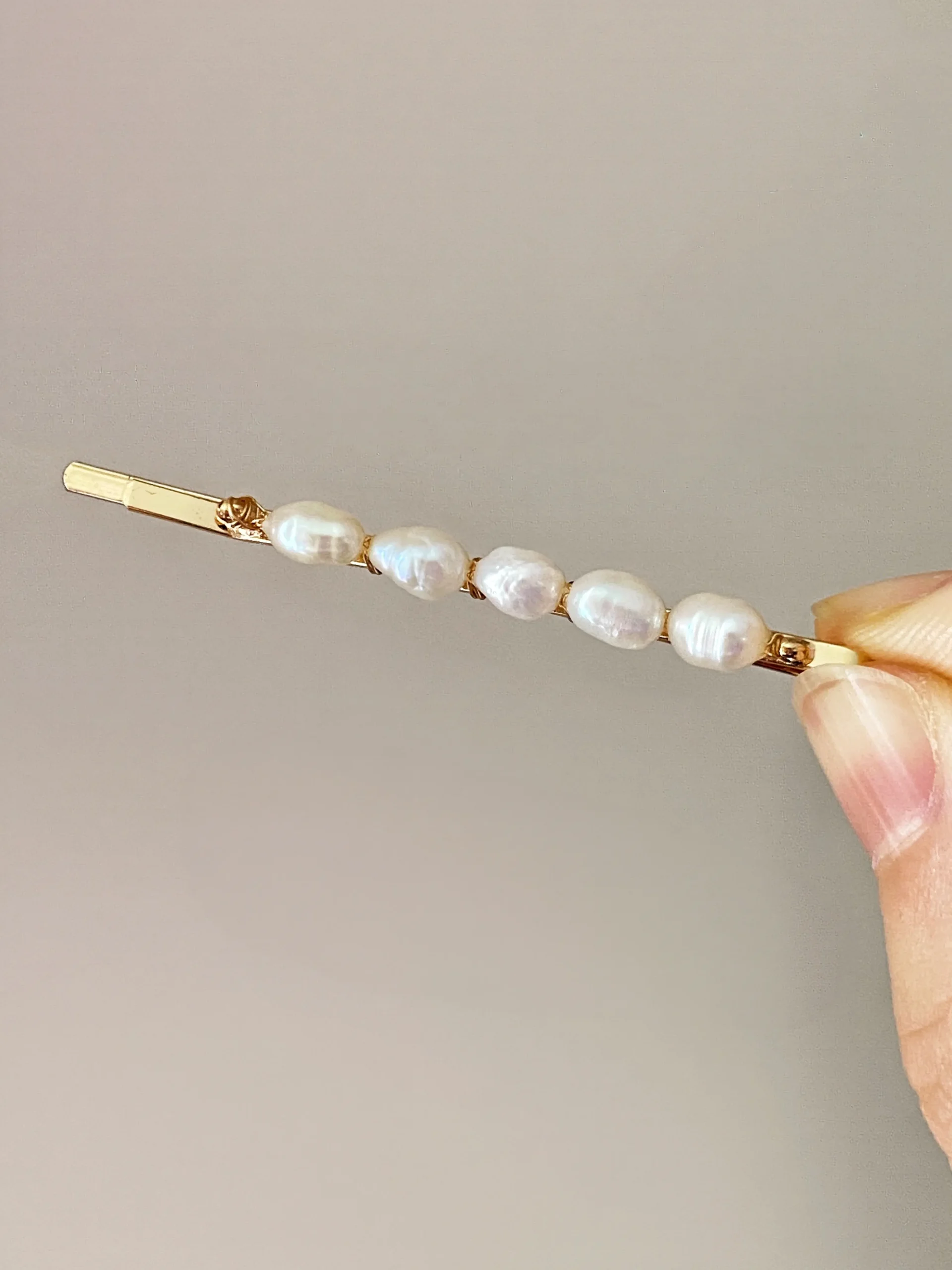 Pearl Hairpin | Handmade Freshwater Pearl Hair Clip