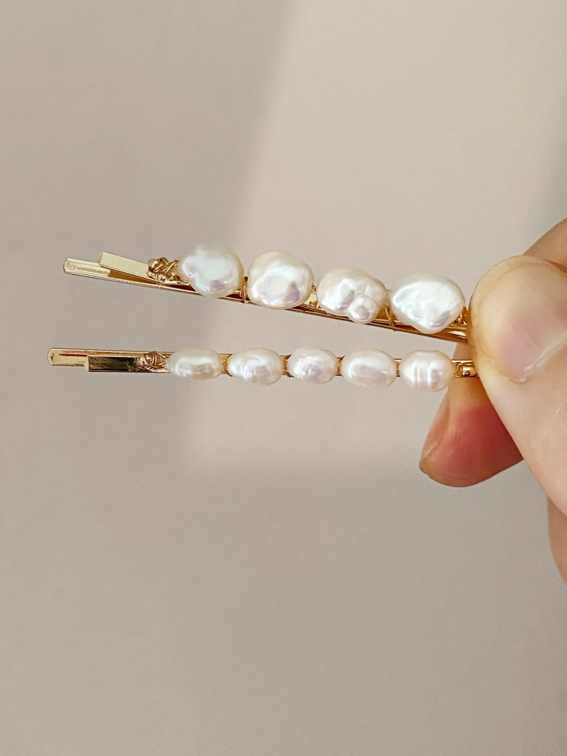 Pearl Hairpin | Handmade Freshwater Pearl Hair Clip