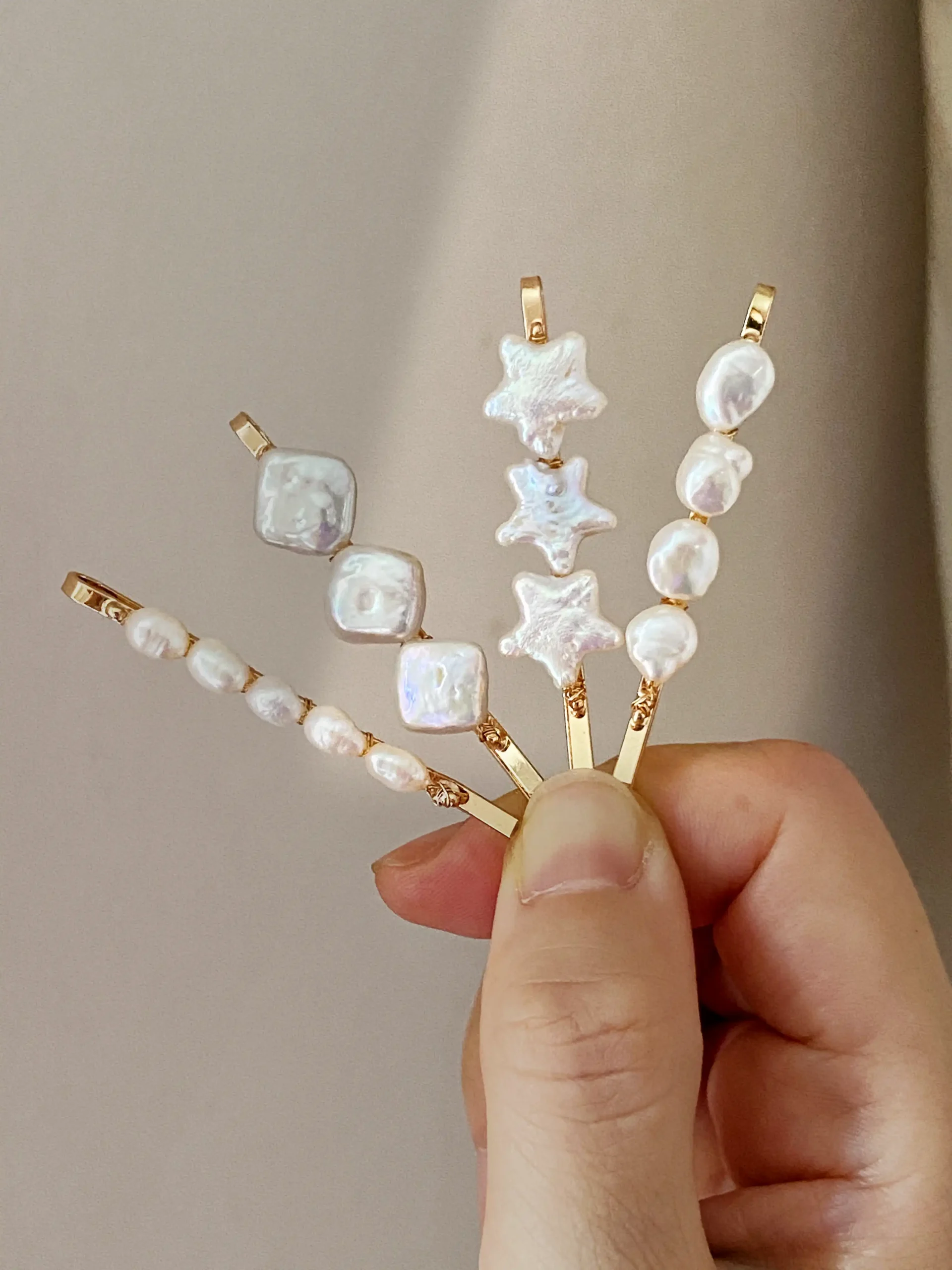 Pearl Hairpin | Handmade Freshwater Pearl Hair Clip